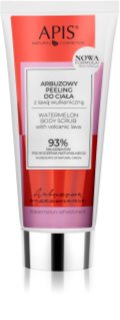 Apis Natural Cosmetics Watermelon Refreshment Körperpeeling with volcanic lava 200 ml