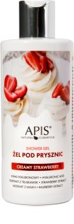 Apis Natural Cosmetics Creamy Strawberry moisturising shower gel 300 ml