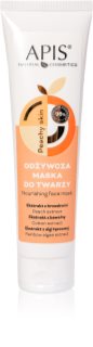 Apis Natural Cosmetics Peachy Skin face mask with nourishing effect 100 ml