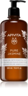 Apivita Pure Jasmine Shower Gel gel douche hydratant aux huiles essentielles
