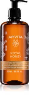 Apivita Royal Honey Creamy Shower Gel Moisturizing Shower Gel with essential oils