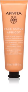 Apivita Face Scrub Apricot Gentle Scrub 50 ml