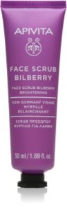 Apivita Face Scrub Bilberry brightening scrub 50 ml