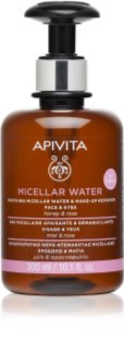 Apivita Cleansing Micellar Water eau micellaire apaisante visage et yeux 300 ml