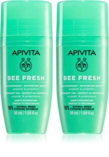 Apivita Bee Fresh Duo Roll-On Deodorant