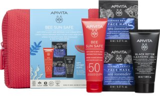 Apivita Bee Sun Safe Anti-Spot and Anti-Age GIft Set подарунковий набір для засмаги SPF 50