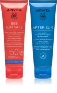 Apivita Bee Sun Safe Beach Essentials подарунковий набір для засмаги SPF 50