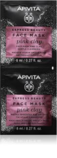 Apivita Express Beauty Pink Clay Cleansing Mask 8 ml
