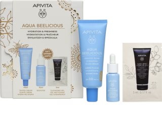 Apivita Aqua Beelicious Hydration & Natural Coverage Set Weihnachtsgeschenk-Set für hydratisierte und strahlende Haut