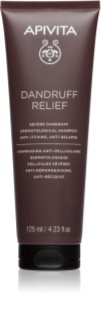 Apivita Dandruff Relief Severe Dandruff Dermatological Shampoo shampoing contre les pellicules et les démangeaisons 125 ml