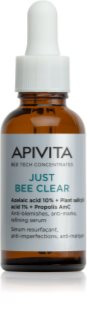 Apivita Just Bee Clear Serum serum do cery tłustej i problematycznej 30 ml
