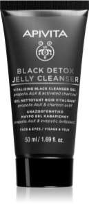 Apivita Cleansing Black Detox Jelly Cleanser Attīroša želeja ar aktīvo ogli
