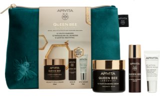 Apivita Queen Bee Longevity Weihnachtsgeschenk-Set kompletter Anti-Falten Schutz