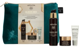 Apivita Queen Bee Longevity Weihnachtsgeschenk-Set kompletter Anti-Falten Schutz