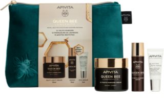 Apivita Queen Bee Longevity Weihnachtsgeschenk-Set kompletter Anti-Falten Schutz