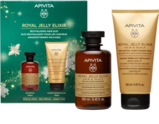 Apivita Royal Jelly Elixir Revitalizing Hair Duo Weihnachtsgeschenk-Set mit revitalisierender Wirkung