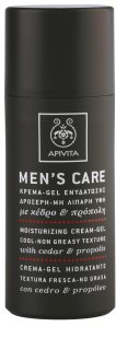 Apivita Men's Care Moisturizing Crean Gel gelový krém s hydratačním účinkem 50 ml