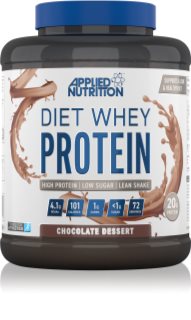 Applied Nutrition Diet Whey Protein protéine de lactosérum conçu pour faciliter la perte de poids saveur Chocolate Dessert 1000 g
