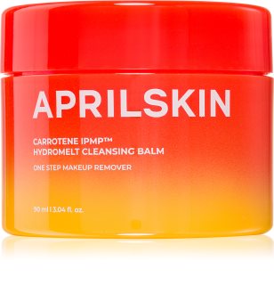 APRILSKIN Carrotene IPMP Hydromelt Cleansing Balm Balsam zum Abschminken und Reinigen vergrößerte Poren 90 ml