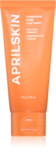 APRILSKIN Carrotene IPMP Quick Dry Pore Tightening Clay Mask cleansing clay face mask for enlarged pores 100 g