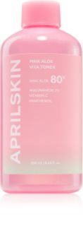 APRILSKIN Pink Aloe Vita Toner хидратиращ тоник за укрепване на кожната бариера 250 мл.