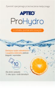 Apteo ProHydro woreczek zapewnienia równowagę elektrolityczną smak Strawberry 10 szt.