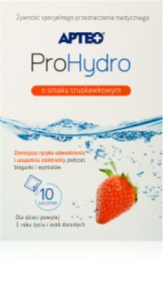 Apteo ProHydro woreczek zapewnienia równowagę elektrolityczną smak Strawberry 10 szt.