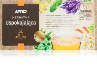 Apteo uspokajająca fix herbata ziołowa na poprawę snu i regeneracji smak Orange 20 szt.