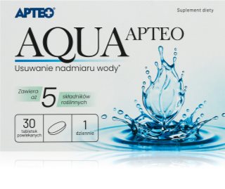 Apteo Aqua tabletki na odwodnienie 30 tabletek