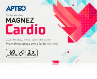 Apteo Magnez Cardio kapsułki dla prawidłowego funkcjonowania serca 60 caps.