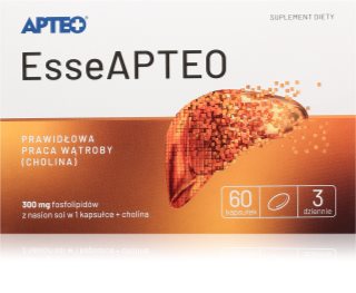 Apteo EsseAPTEO kapsułki na poprawę czynności wątroby 60 caps.