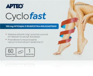 Apteo Cyclofas kapsułki do ciężkich i zmęczonych nóg 60 caps.