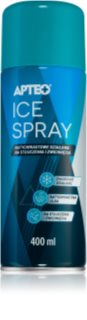 Apteo Ice Spray spray chłodzący do stosowania przy nadwyrężeniu, zwichnięciu lub stłuczeniu
