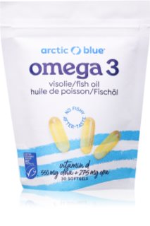 Arctic Blue Omega 3 550 mg podpora správného fungování organismu 30 cps