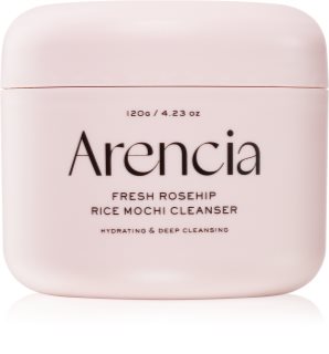 Arencia Fresh Rosehip Rice Mochi Cleanser baume démaquillant nourrissant éclat et hydratation 120 g