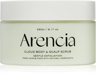Arencia Fresh Cloud Geranium & Primrose delikatny peeling do ciała i włosów 260 g