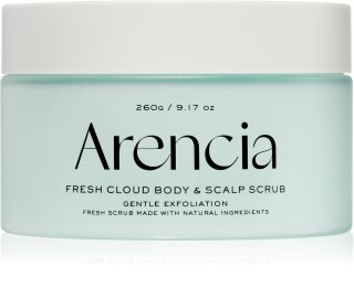 Arencia Fresh Cloud French Mint & Lily delikatny peeling do ciała i włosów 260 g
