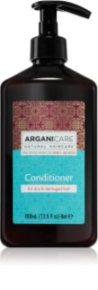Arganicare Argan Oil & Shea Butter Conditioner hoitoaine kuiville ja vaurioituneille hiuksille 400 ml