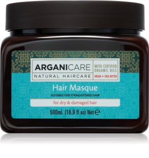Arganicare Argan Oil & Shea Butter Hair Masque kosteuttava ja ravitseva naamio kuiville ja vaurioituneille hiuksille 500 ml