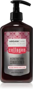 Arganicare Collagen Reconstructuring Conditioner Acondicionador para fortalecer la estructura del cabello 400 ml