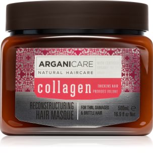 Arganicare Collagen Reconstructuring Hair Masque mascarilla regeneradora para cabello 500 ml
