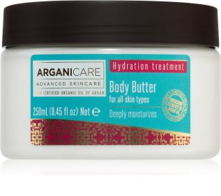 Arganicare Hydration Treatment Body Butter body butter with nourishing effect 250 ml