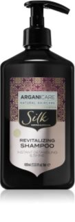 Arganicare Silk Protein відновлюючий шампунь для надання блиску тьмяному волоссю 400 мл