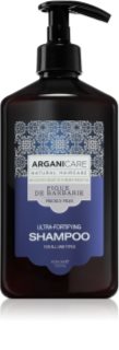 Arganicare Prickly Pear Ultra-Fortifying Shampoo Deep Cleanse Clarifying Shampoo for hair strengthening 400 ml