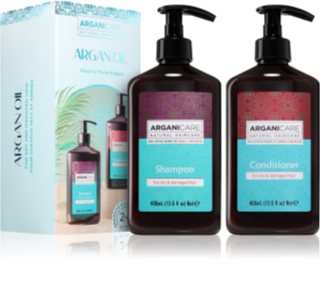 Arganicare Argan Oil Set lote de regalo para cabello seco y dañado 1 ud