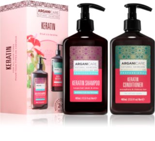 Arganicare Keratin Set sada na vlasy s keratinem 1 ks