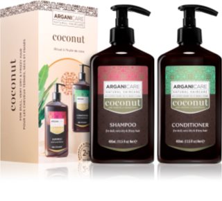 Arganicare Coconut Set lote de regalo nutrición e hidratación vlasů 1 ud
