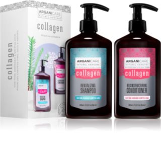 Arganicare Collagen Set lote de regalo para dar volumen al cabello 1 ud