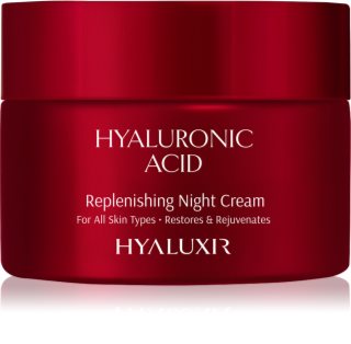 Arganicare Hyaluxir Replenishing Night Cream nočna krema proti staranju kože 50 ml