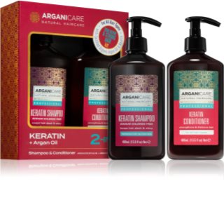 Arganicare Keratin Total Repair & Strong Hair Kit ajándékszett (hajra)